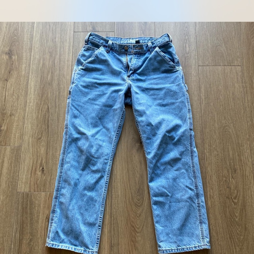 Carhartt Men's Relaxed Fit Blue Jeans